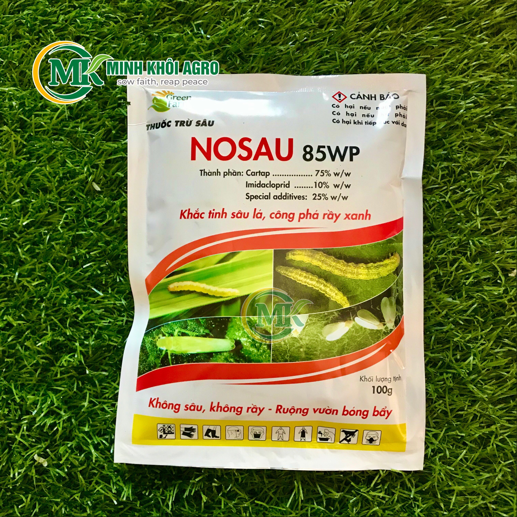 Thuốc trừ sâu rầy Nosau 85WP - Gói 100g
